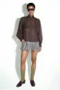 CHEMISE ANAIS voile choco
