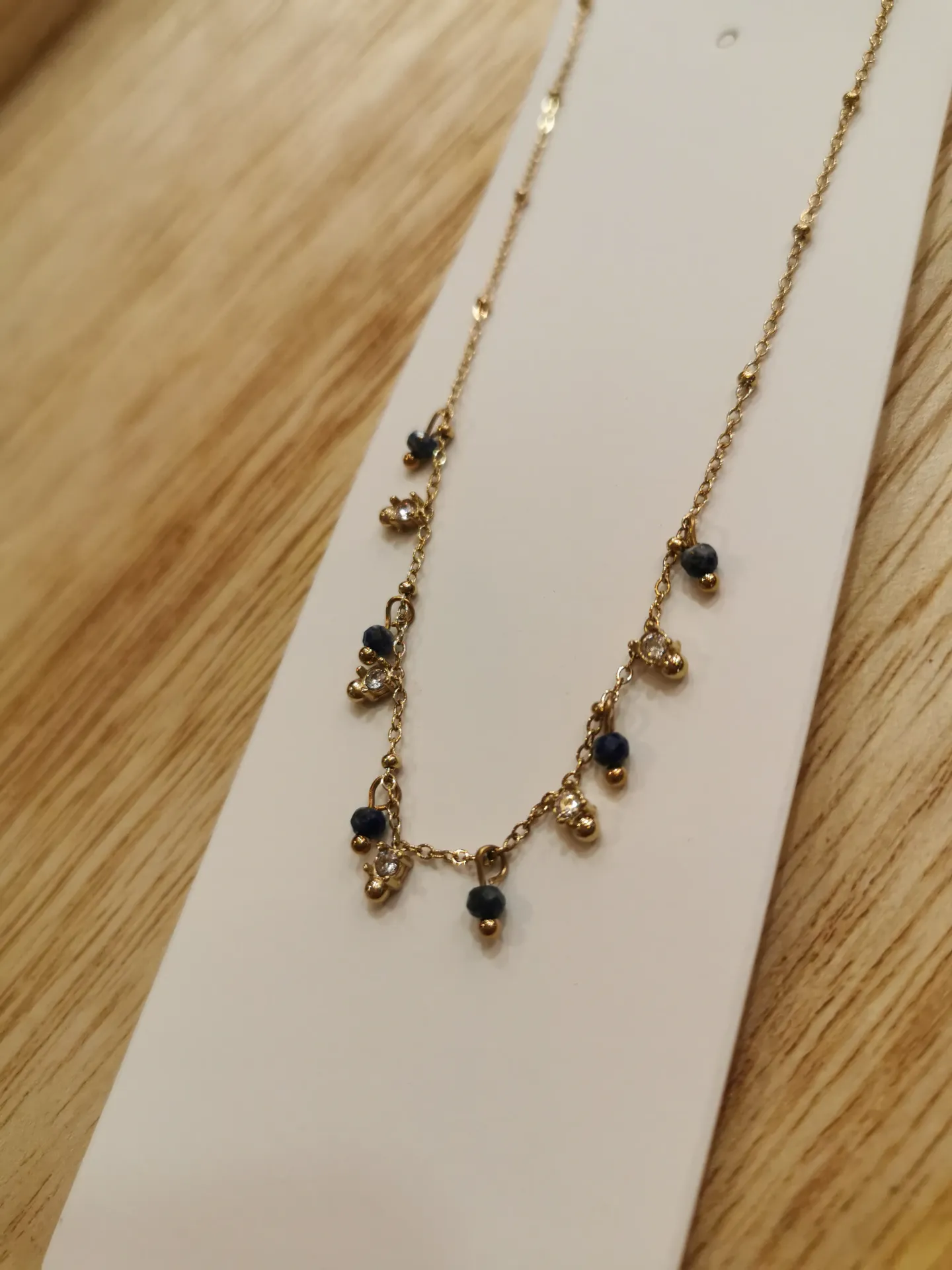 COLLIER STELLA BLUE