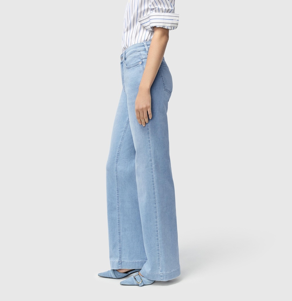 JEANS MAC WIDE bleu clair 