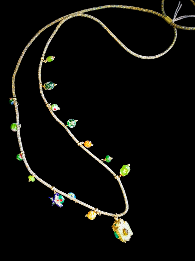COLLIER LONG ETHNIQUE
