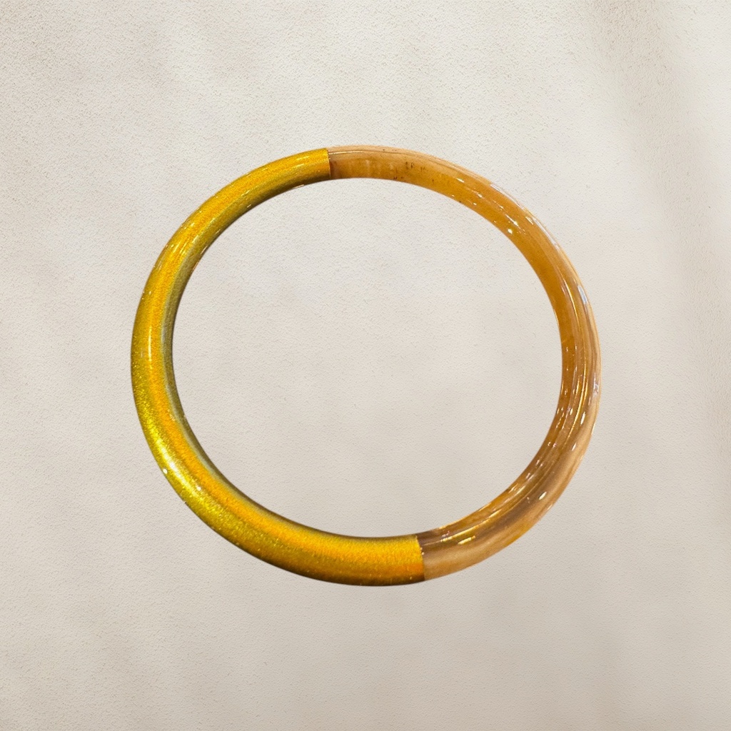 BRACELET JONCS NATUREL/DORE CLEIAS  