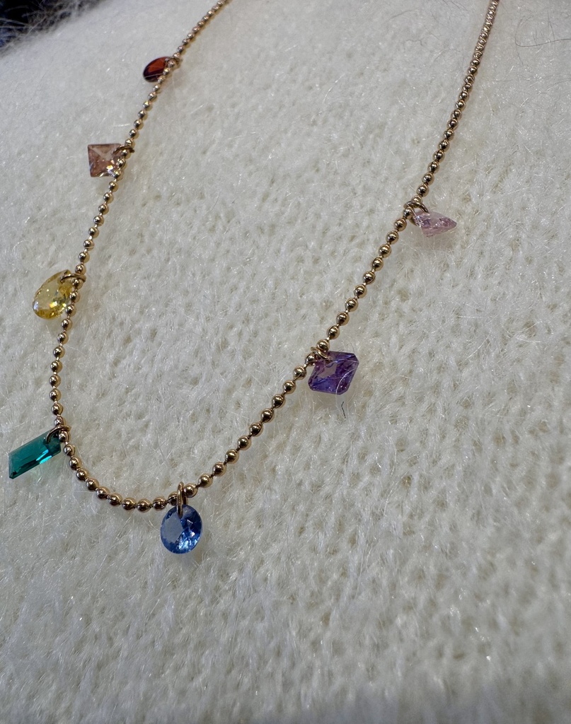 COLLIER BRILLANTS MULTI