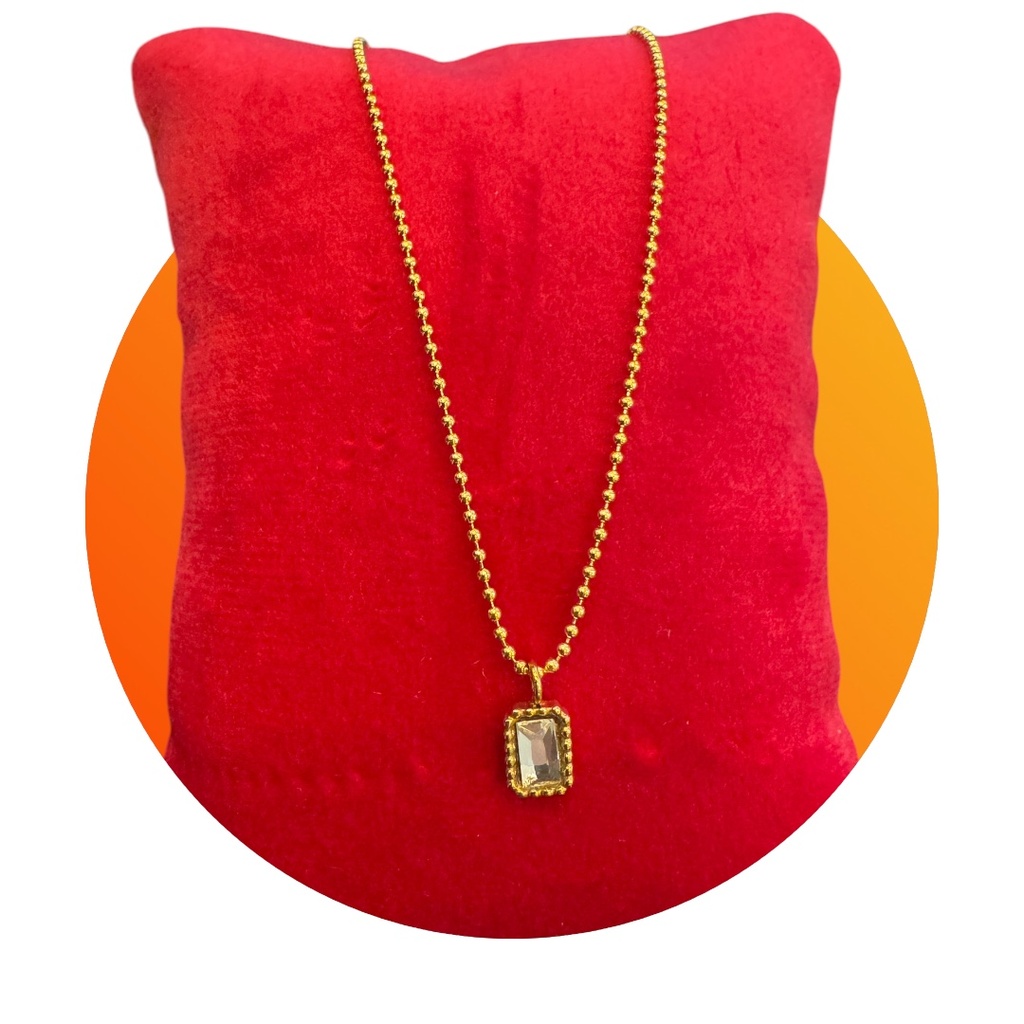 COLLIER VINTAGE MIROIR