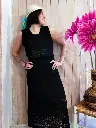 JUPE NOIRE CROCHET 