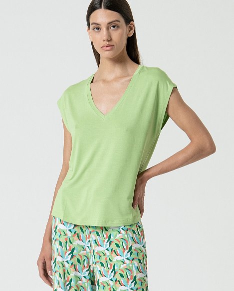 TEE SHIRT COL V LICA