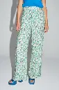 PANTALON FLOWER POWER GREEN