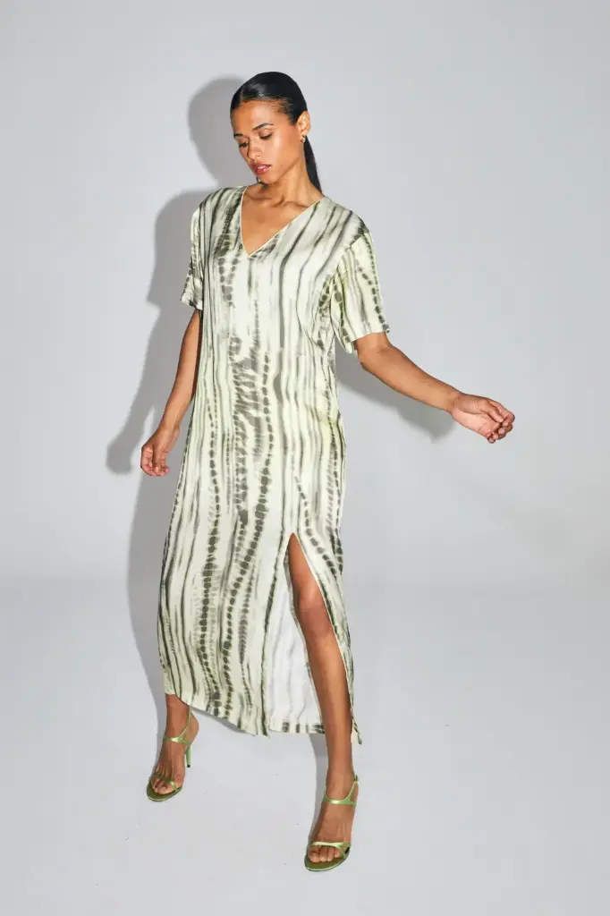 ROBE ELISE TIE AND DYE