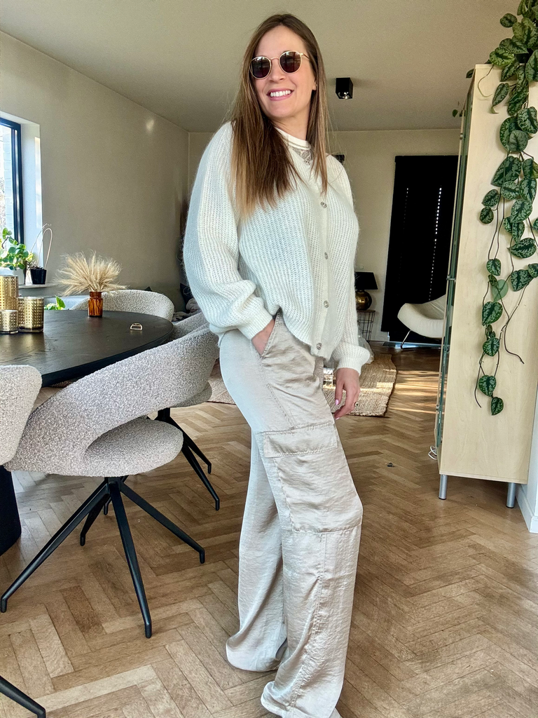 PANTALON SILKY TAUPE