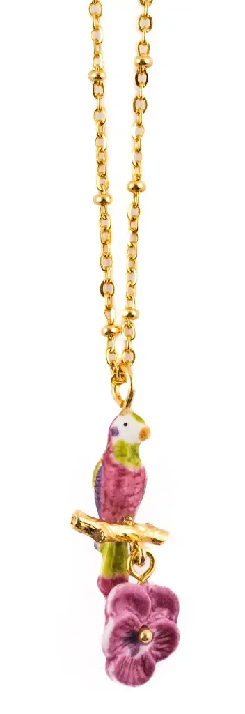 [U288 NACH] COLLIER FIGS & FLOWER