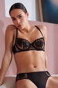 SOUTIEN GORGE INTRIGUE NOIR