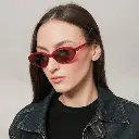 LUNETTES KELLY ROUGE