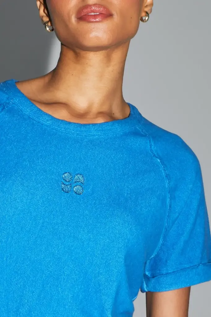 T-SHIRT EPONGE NOE BLEU