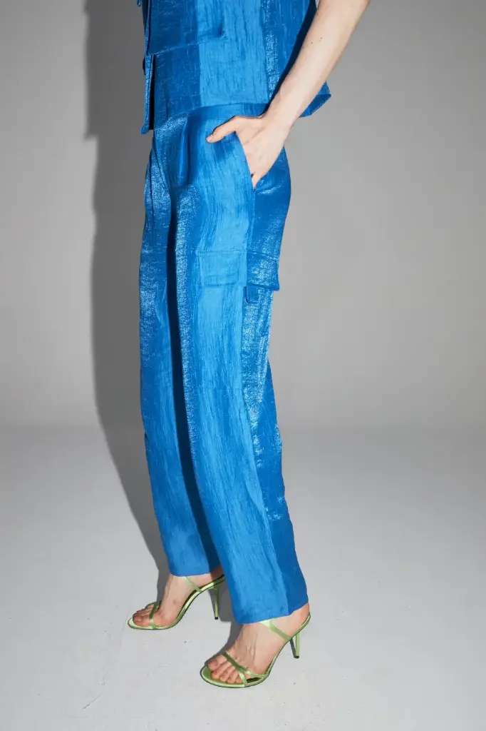 PANTALON CARGO RYDER BLEU BRILLANT