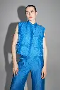 CHEMISE NINA BLEU BRILLANT 