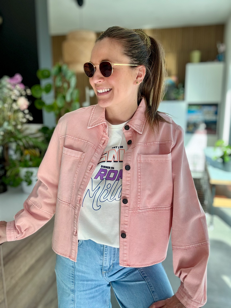 VESTE COURTE TOUCH OF SUN