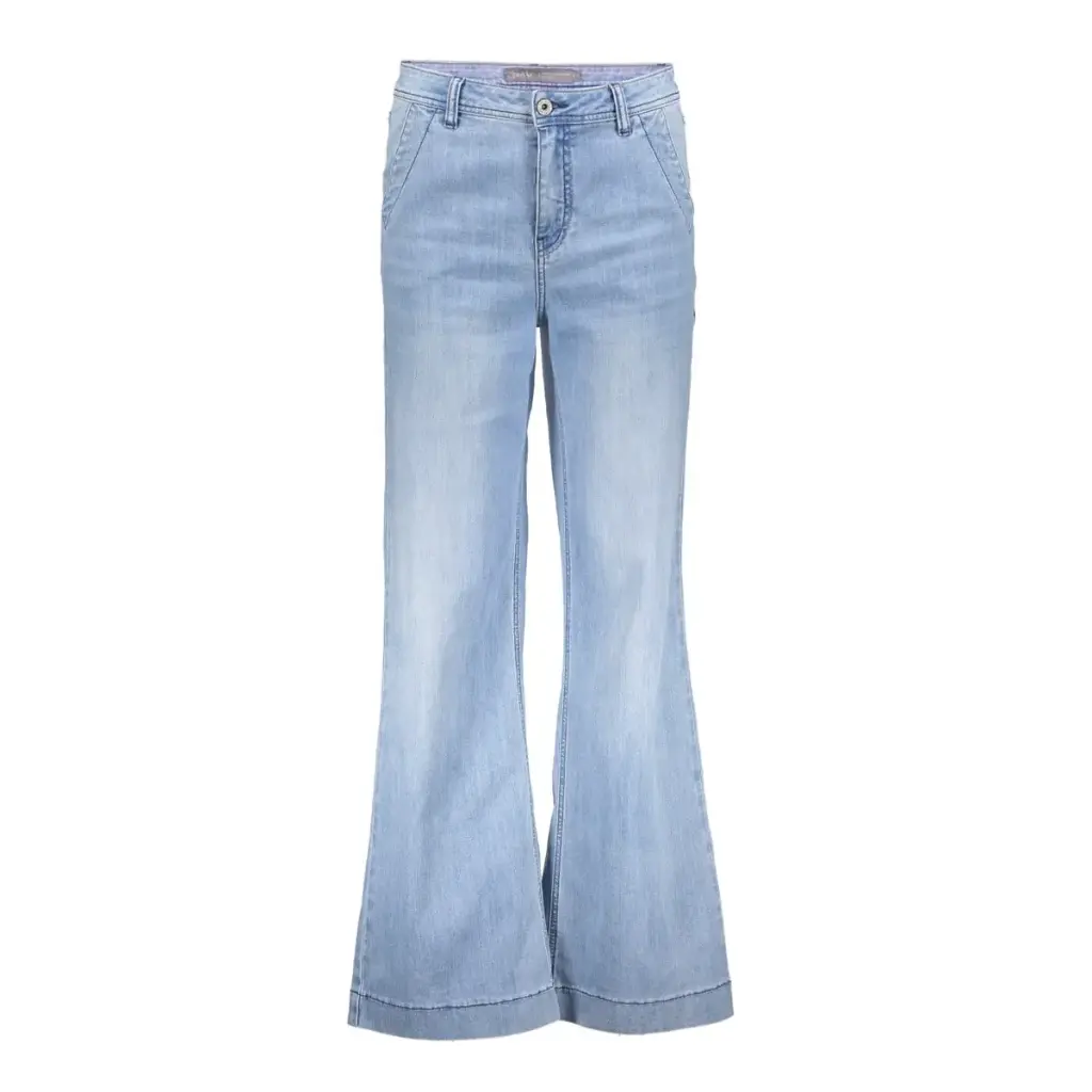 JEANS WIDE BLEU CLAIR