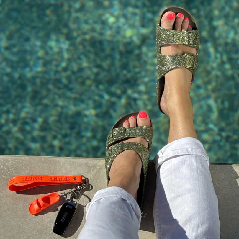 SANDALES CACATOES KAKI TRANCOSO