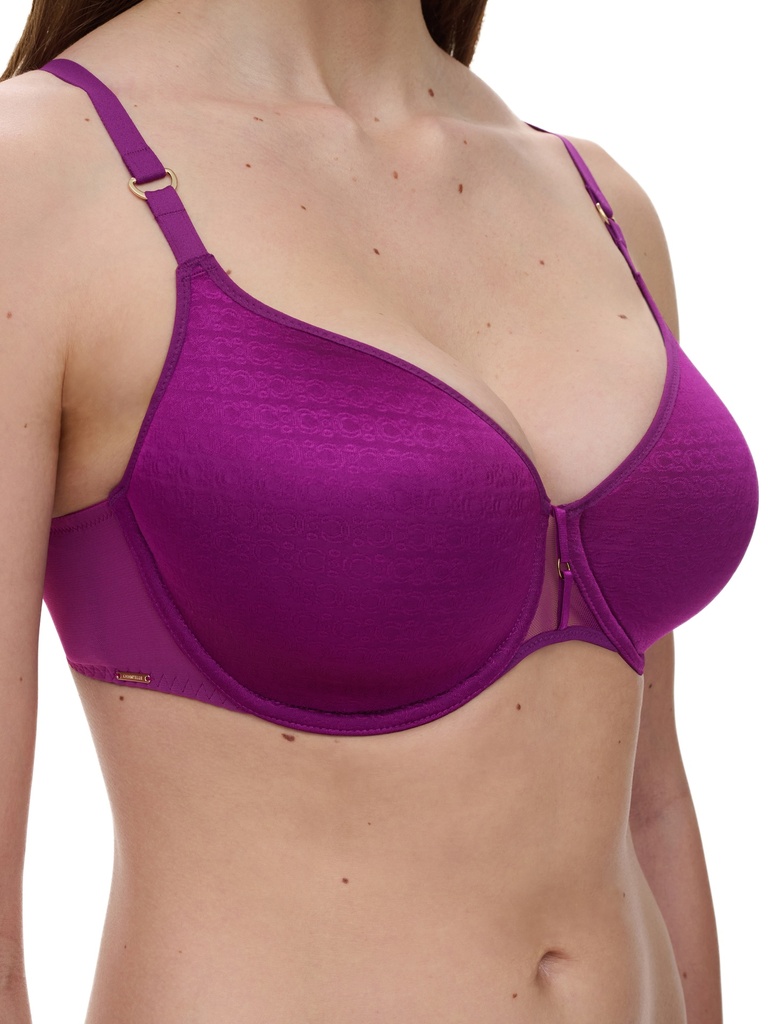 SOUTIEN GORGE MONOGRAM PURPLE