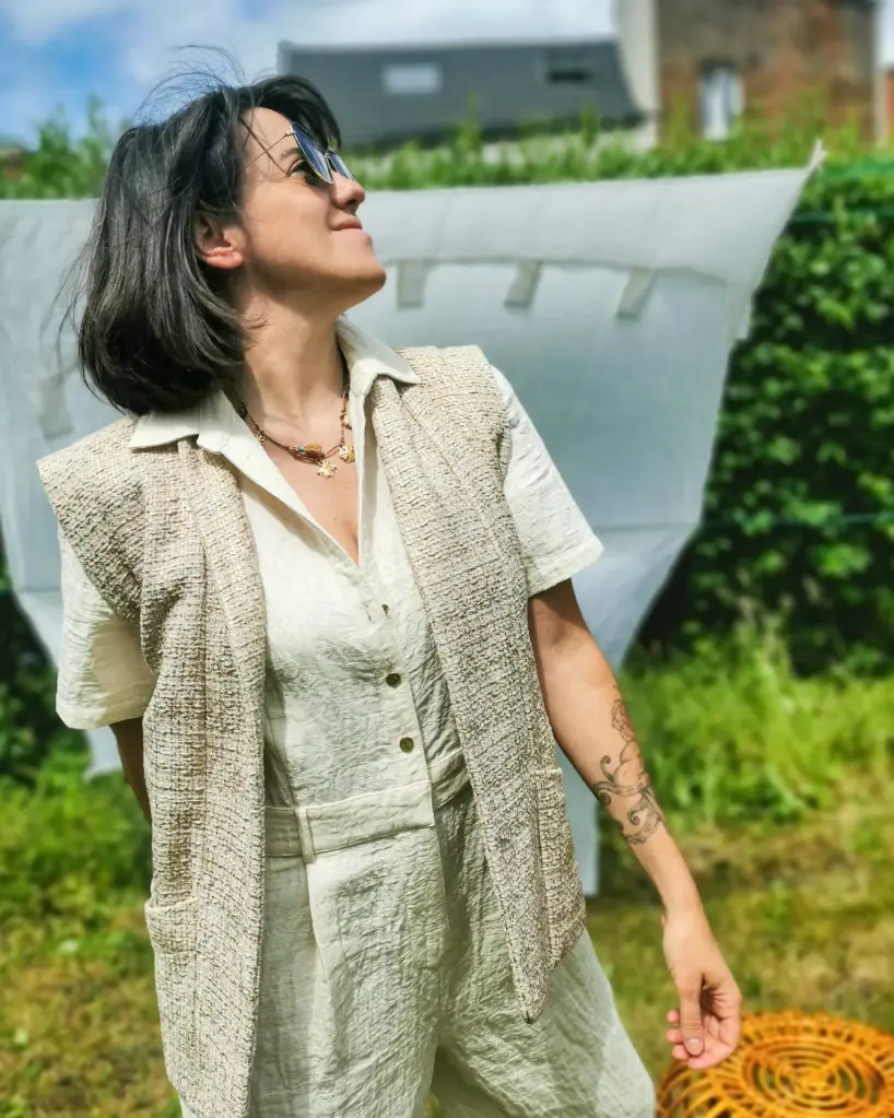 GILET SANS MANCHES GOLD