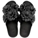 SANDALES CACATOES CAMELIA NOIRE