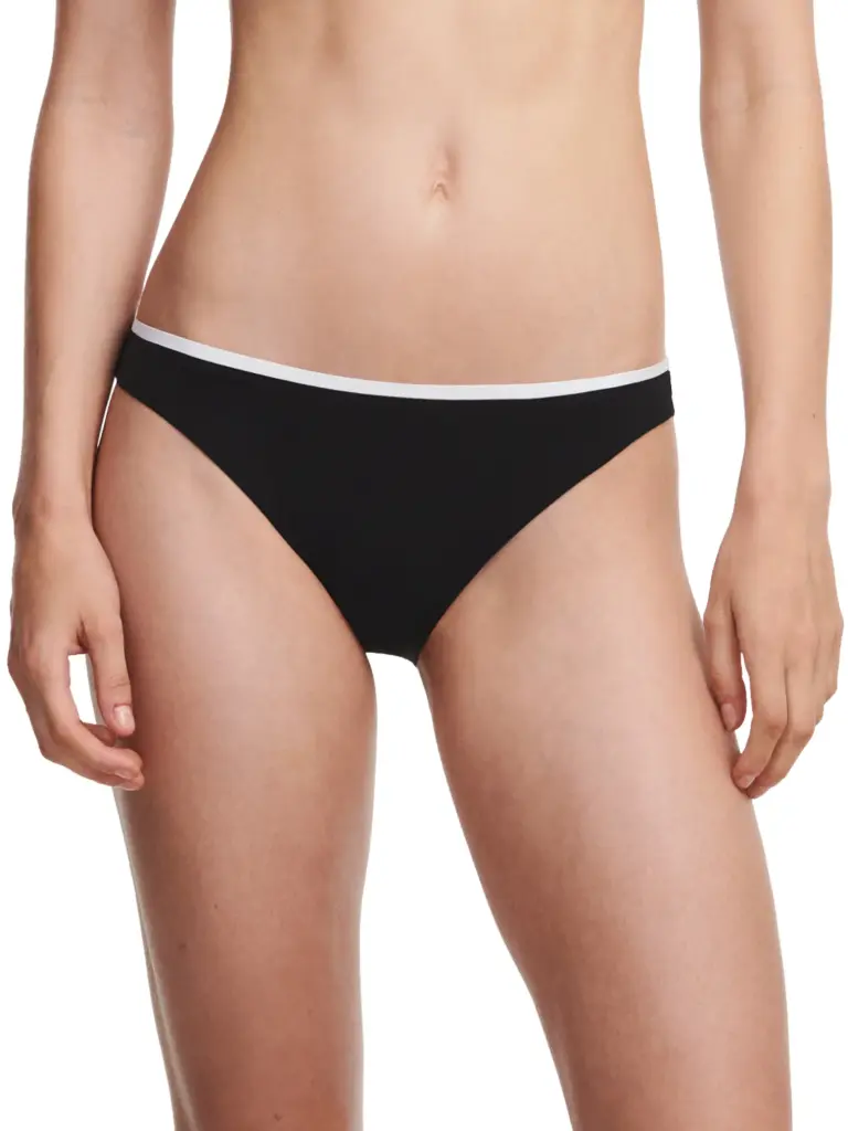 SLIP BIKINI NOIR ET BLANC