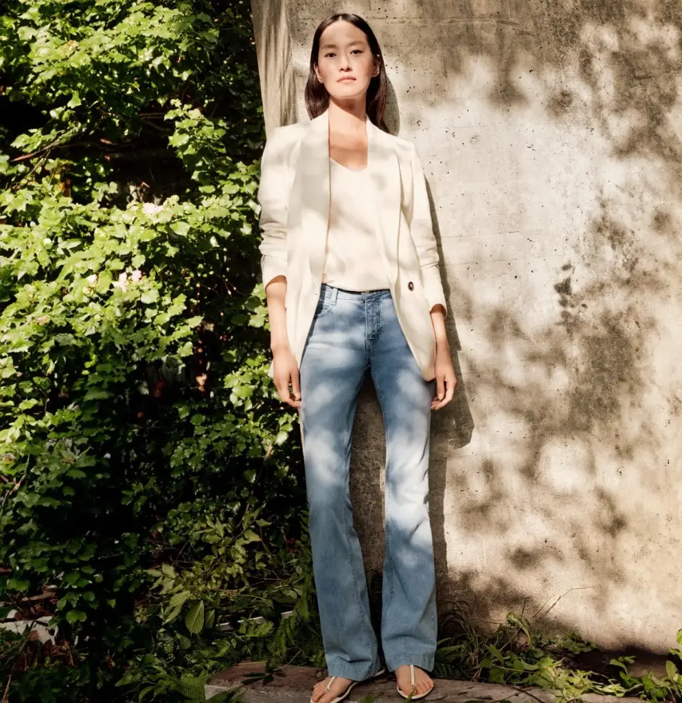 JEANS MAC DREAM BOOT CLAIR