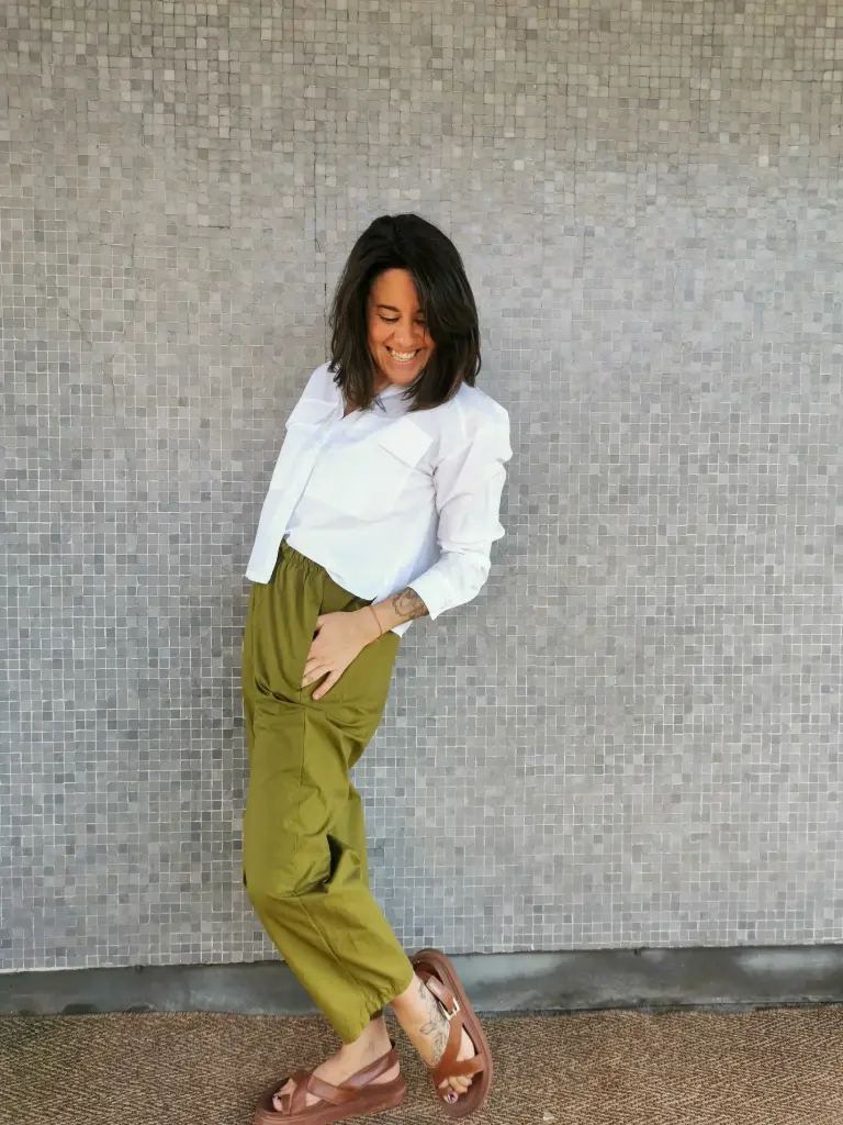 PANTALON MAGIQUE OLIVE JOHANNA  