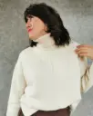 PULL ECRU COTON