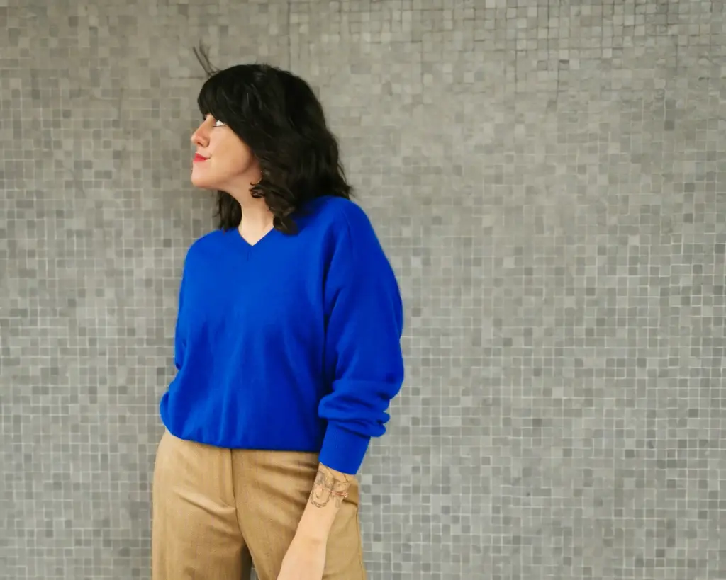 PULL SALIDA BLEU ROYAL