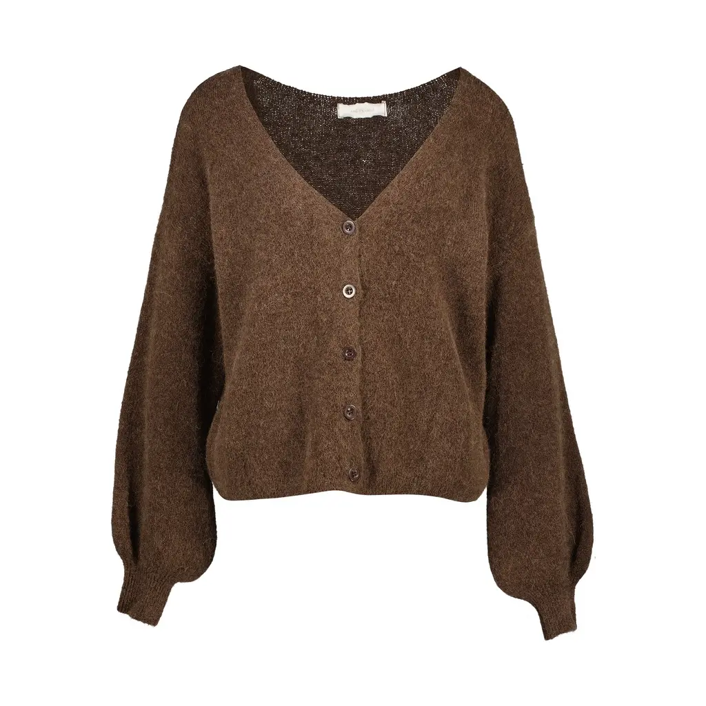 GILET APOPA BRUN