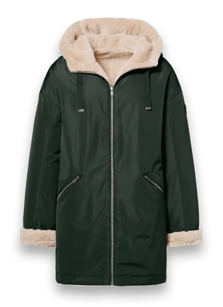 PARKA REVERSIBLE JASPER VERTE
