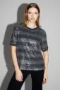 BLOUSE PAILLETTES RAYURES