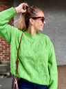 PULL TRESSE HERBE VERTE