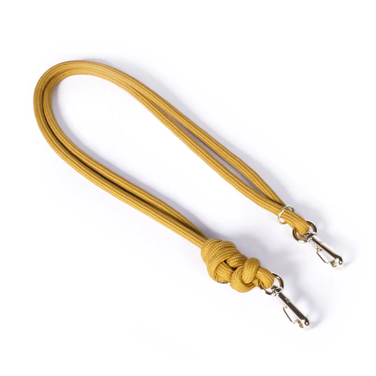 BANDOULIERE CORDE OCRE