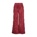PANTALON CORTINA BORDEAUX