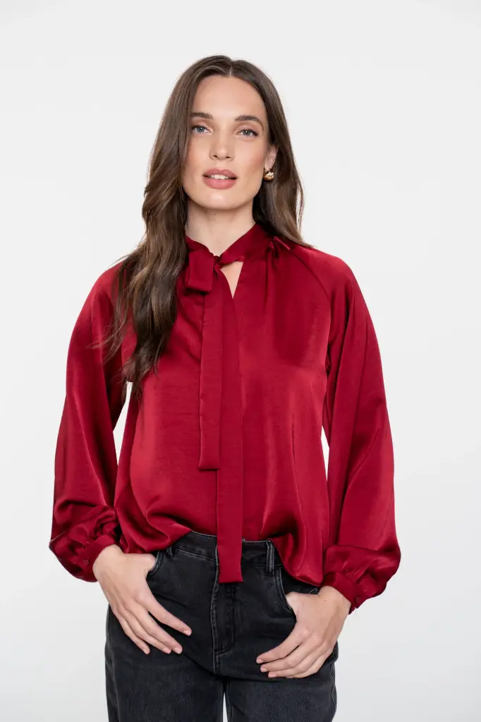 CHEMISE PORT BORDEAU