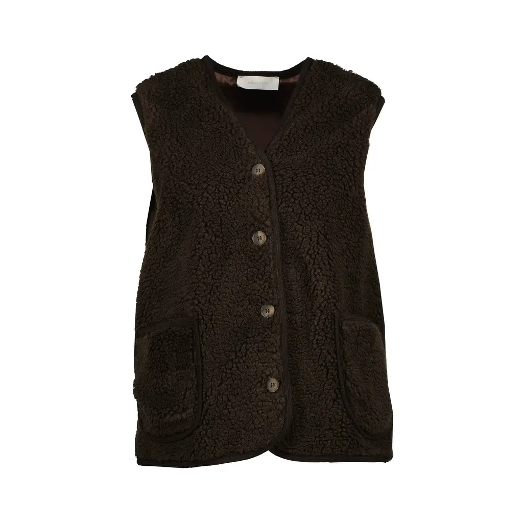 VESTE SANS MANCHES LINCOLN CHOCO
