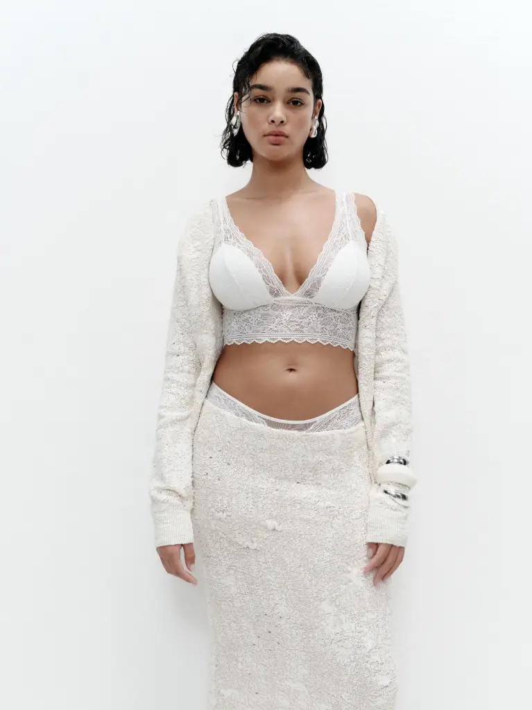 BRASSIERE ECRUE FLORAL TOUCH