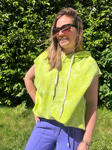 SWEAT JOHANNA MANCHES COURTES