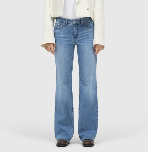 JEANS MAC WIDE FRINGE