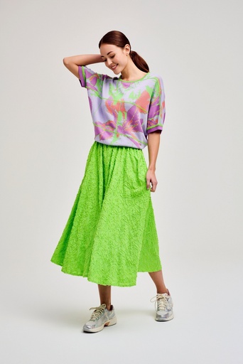 JUPE VALENCINE VERTE