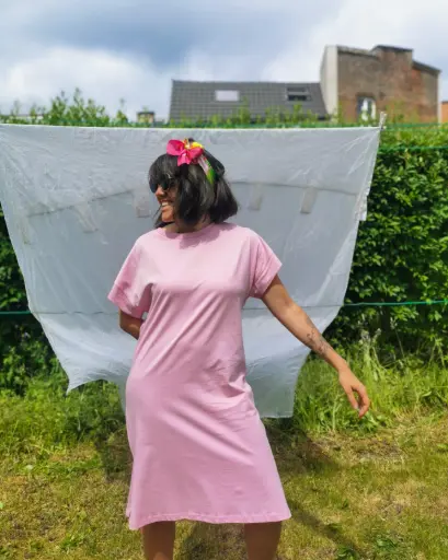 ROBE ROSE BONBON DERBY 