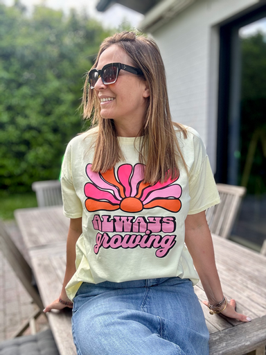 TEE SHIRT ALWAYS GROWING JOHANNA