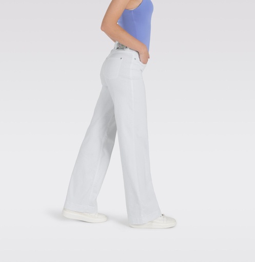 JEANS MAC WIDE blanc