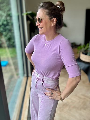 TEE SHIRT TIDAR MAUVE