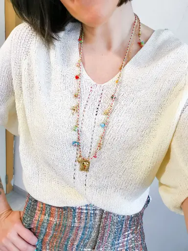 PULL FIN CROCHET 
