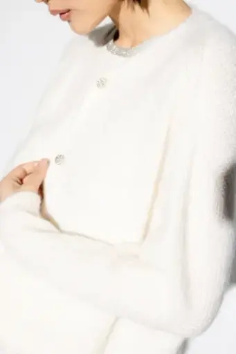 CARDIGAN BABY ALPAGA BLANC