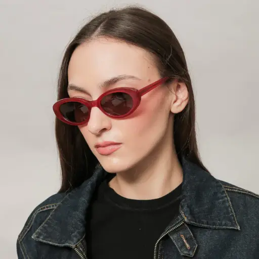 LUNETTES KELLY ROUGE