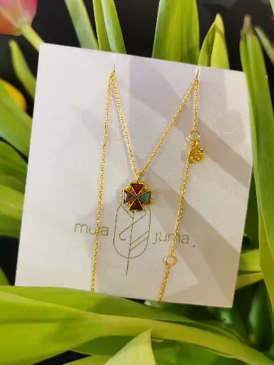 [3632-GB-33] COLLIER LOCUST AMETHYSTE