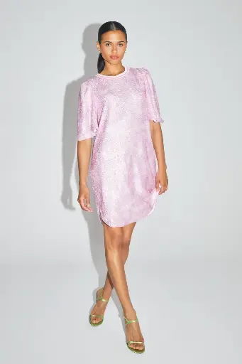 ROBE ALIX ROSE PAILLETTES